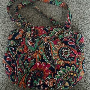 Like New Vera Bradley Vibrant Paisley Tote Bag